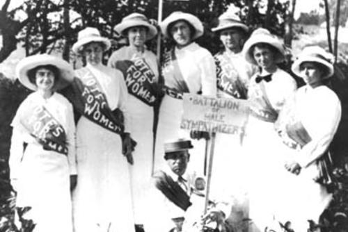 Gertrude Weil and Other Suffragists in North Carolina circa 1910