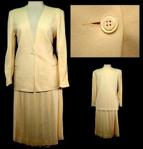 Madeleine Kunin's First Inauguration Suit, Worn January 10, 1985