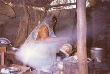 Ethiopian (Beta Israel) Jewish woman in Sudan, 1983