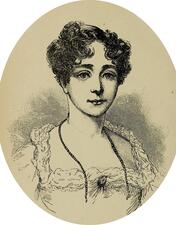 An illustration of Judith Montefiore