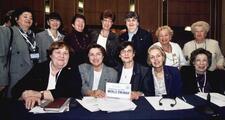 Leaders of World Emunah at 2002 Congress