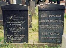 Bertha Pappenheim's Gravestone