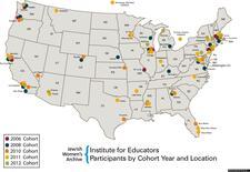 2006-2012 Institute Participants Map