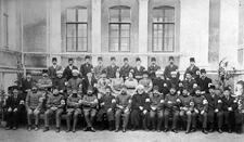 Staff of the military hospital in Andrinople, 1912, with Angèle Guéron and Rosa Avigdor seated in the center