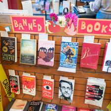 Display of banned books