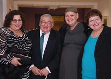 Elissa Froman and Her Family in Washington, DC, October 27, 2010