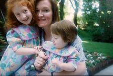 Emily Kadar with her mother, Miriam Kadar, and sister Dorothy