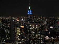 Empire State Building Tribute to NCJW on December 8 and 9, 2003