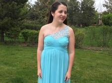 Rising Voices Fellow Gabi Cantor Before Senior Prom