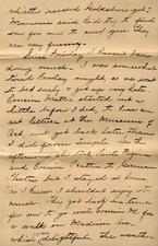 Letter from Gertrude Weil to her Family, March 29, 1896, page 3