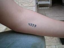 Holocaust Remembrance Tattoo