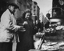 Street Vendor, by Rebecca Lepkoff