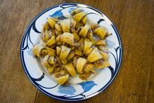 Pumpkin Spice Rugelach, Plated 