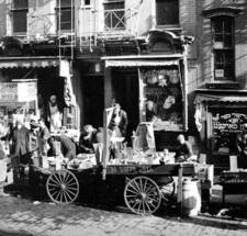 Lower East Side of New York City circa 1900