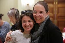 Beth Kander-Dauphin and Rabbi Lydia Medwin