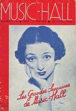 Music Hall Program April 10, 1936