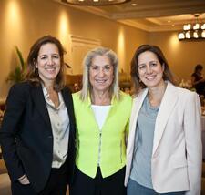 Letty Pogrebin and daughters