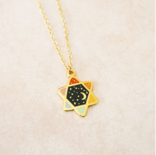 Sarah Day, Magen David necklace 