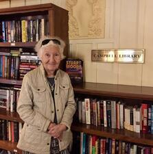 Yvonne at the Campbell Library in Palm Beach