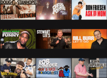 A Sampling of Netflix's Stand-up Comedy Offerings