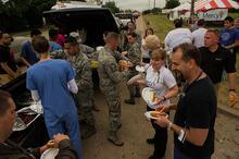 Disaster Relief After Tornado in Moore, Oklahoma, May 23, 2013