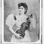 Jeanne Franko, Violinist, in the St Louis Post-Dispatch, November 13, 1898. 