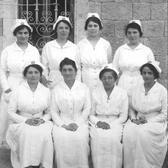 Anna Kaplan in the First Graduating Class of Hadassah School of Nursing, 1921