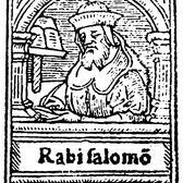 Woodcut of Rashi