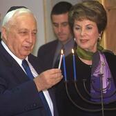 Ariel Sharon and Michal Modai, December 10, 2001