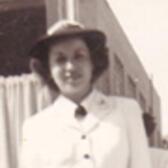 Shirley Kramer in her Dress Whites Cropped