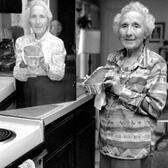 Sara Nelson Efron with her Baked Goods