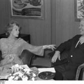 Lilli Palmer and Helmut Schmidt, April 1, 1982