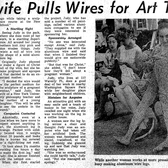 Article about Judy Wadia, 1964