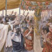 The Israelites worship the Golden Calf.