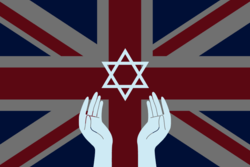 Union Jack and Star of David