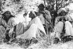 Women Praying During the Sigd Ceremony in Ambover, Ethiopia