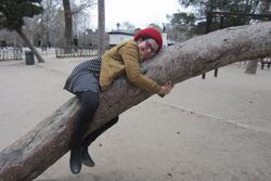 Elana Spivack Hugging a Tree