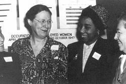 Pauline Newman Attending a Labor Conference in 1947