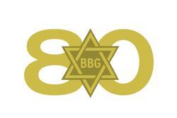 BBG at 80 Logo