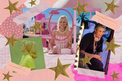 Collage of Greta Gerwig and Margot Robbie