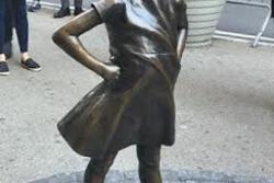 Fearless Girl Statue on Wall Street