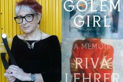 Riva Lehrer headshot and book cover