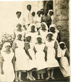 Henrietta Szold and Nurses in Haifa