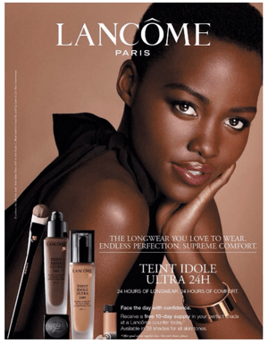 Lupita Nyong'o for Lancome