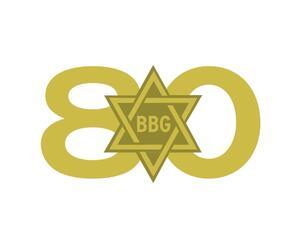 BBG at 80 Logo