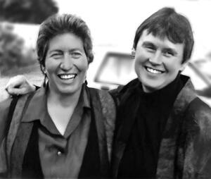 Bettina Aptheker and Kate Miller, 1984