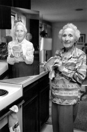 Sara Nelson Efron with her Baked Goods