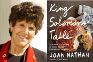 Joan Nathan with her newest book