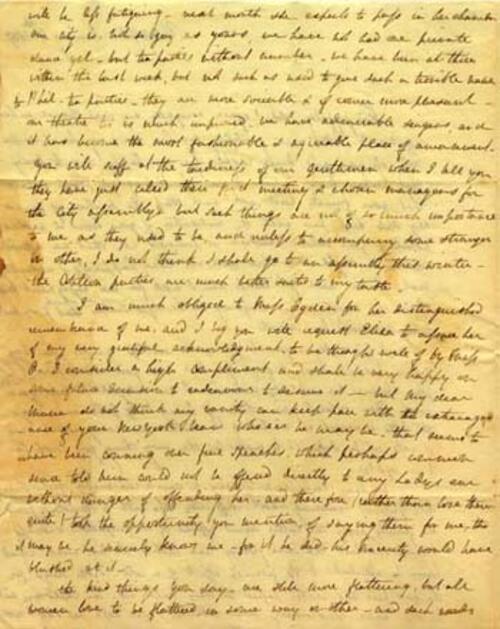 Letter from Rebecca Gratz to Maria Fenno Hoffman, January 11, 1807, page 2