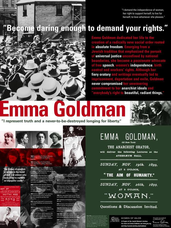 Emma Goldman Poster